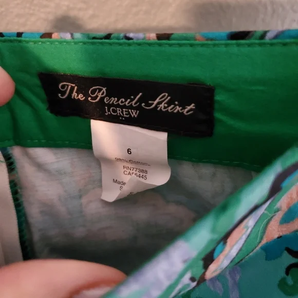 J Crew The Pencil Skirt size 6 - Picture 6 of 7